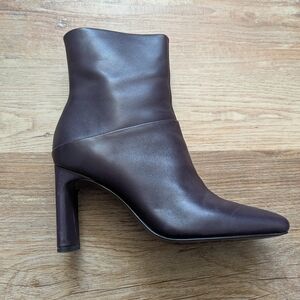 Franco Sarto Women's Ankle Boots in Rich Plum Size 8